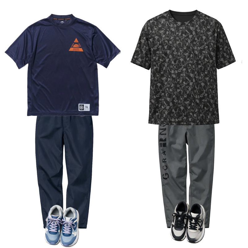 メンズ・ブルベ・まとまりコーデ