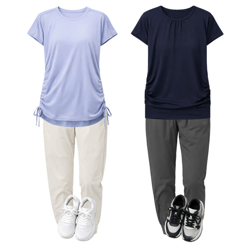 レディース・ブルベ・まとまりコーデ