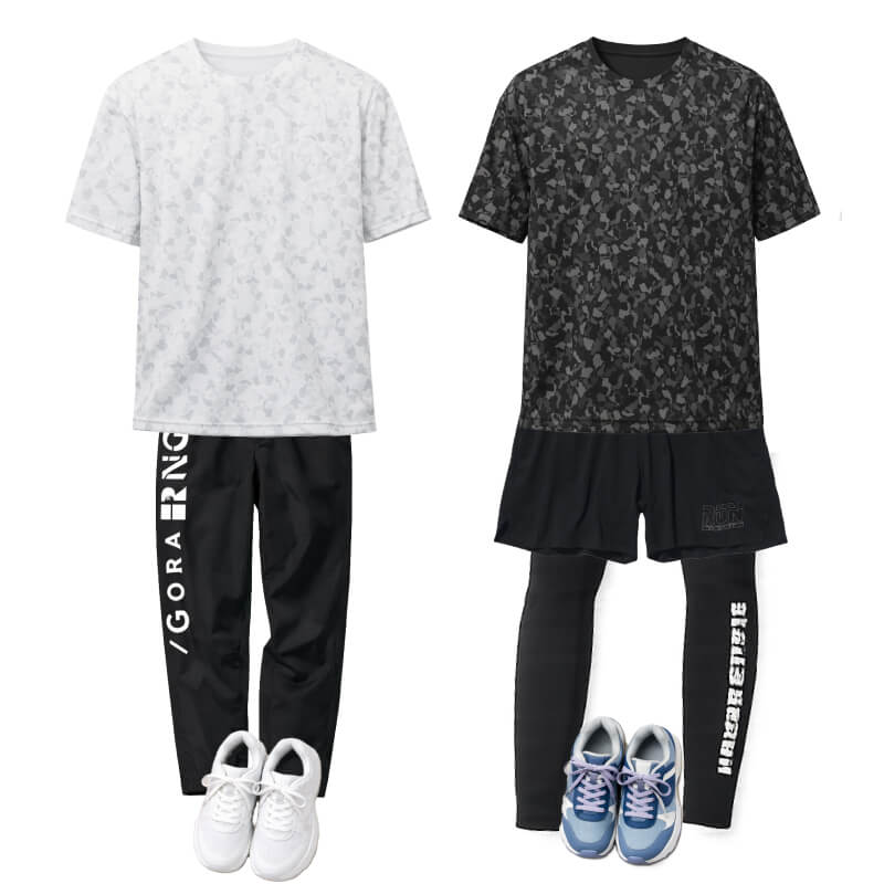 メンズ・ブルベ・メリハリコーデ