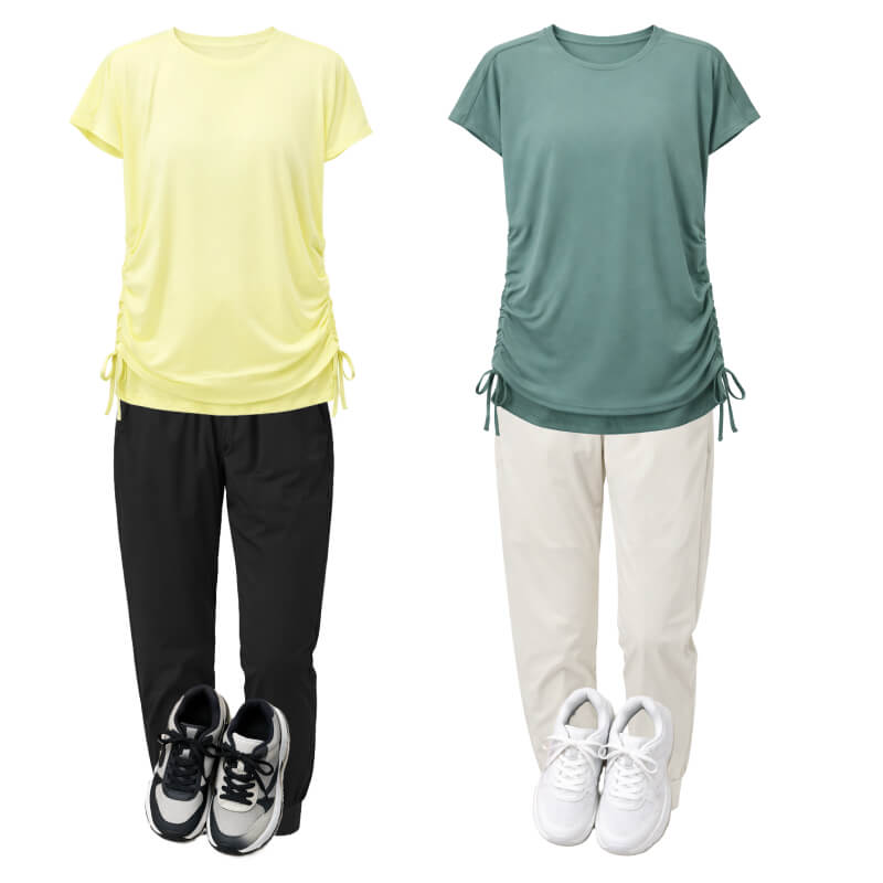 レディース・イエベ・メリハリコーデ